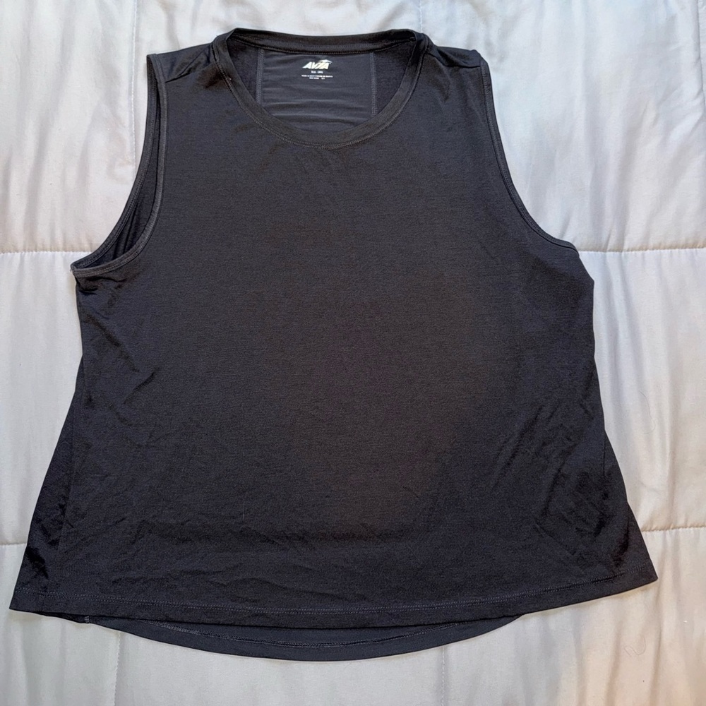 Avia Classic Black Sports Tank Size XXL